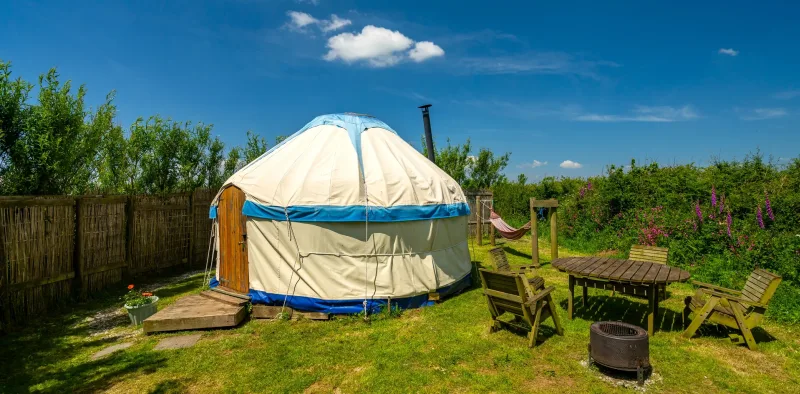 Barn Owl Yurt — view 1
