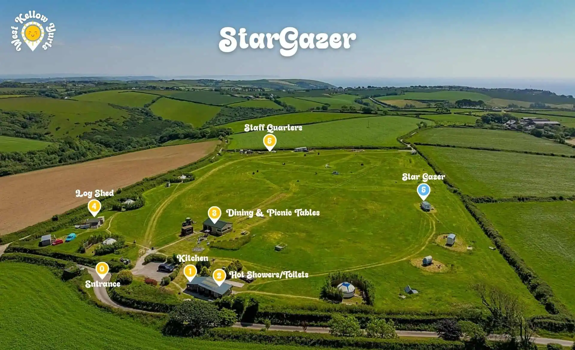 Star Gazer Shepherd's Hut — view 4